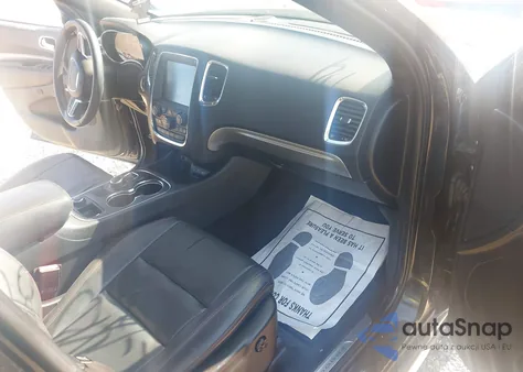 2016 Dodge Durango R/T z USA, uszkodzony, nr VIN 1C4SDJCTXGC347319